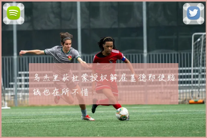 乌杰里获杜蒙授权解雇基德即使赔钱也在所不惜